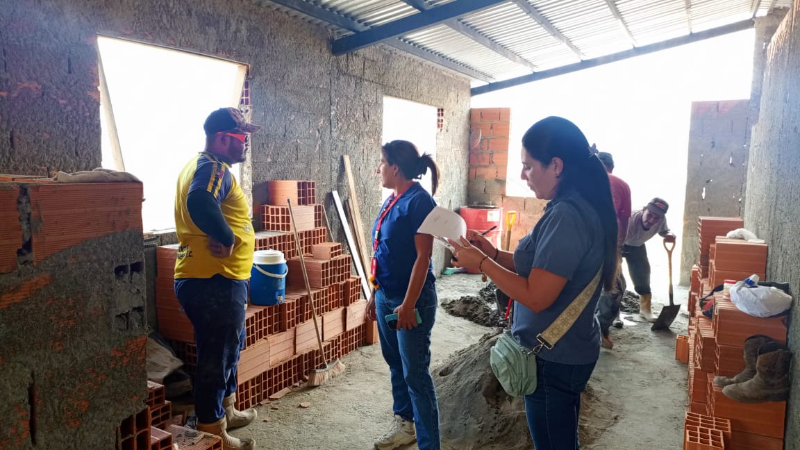 SE REALIZAN INSPECCIÓN DE OBRAS EN DUCOLSA MÉRIDA.